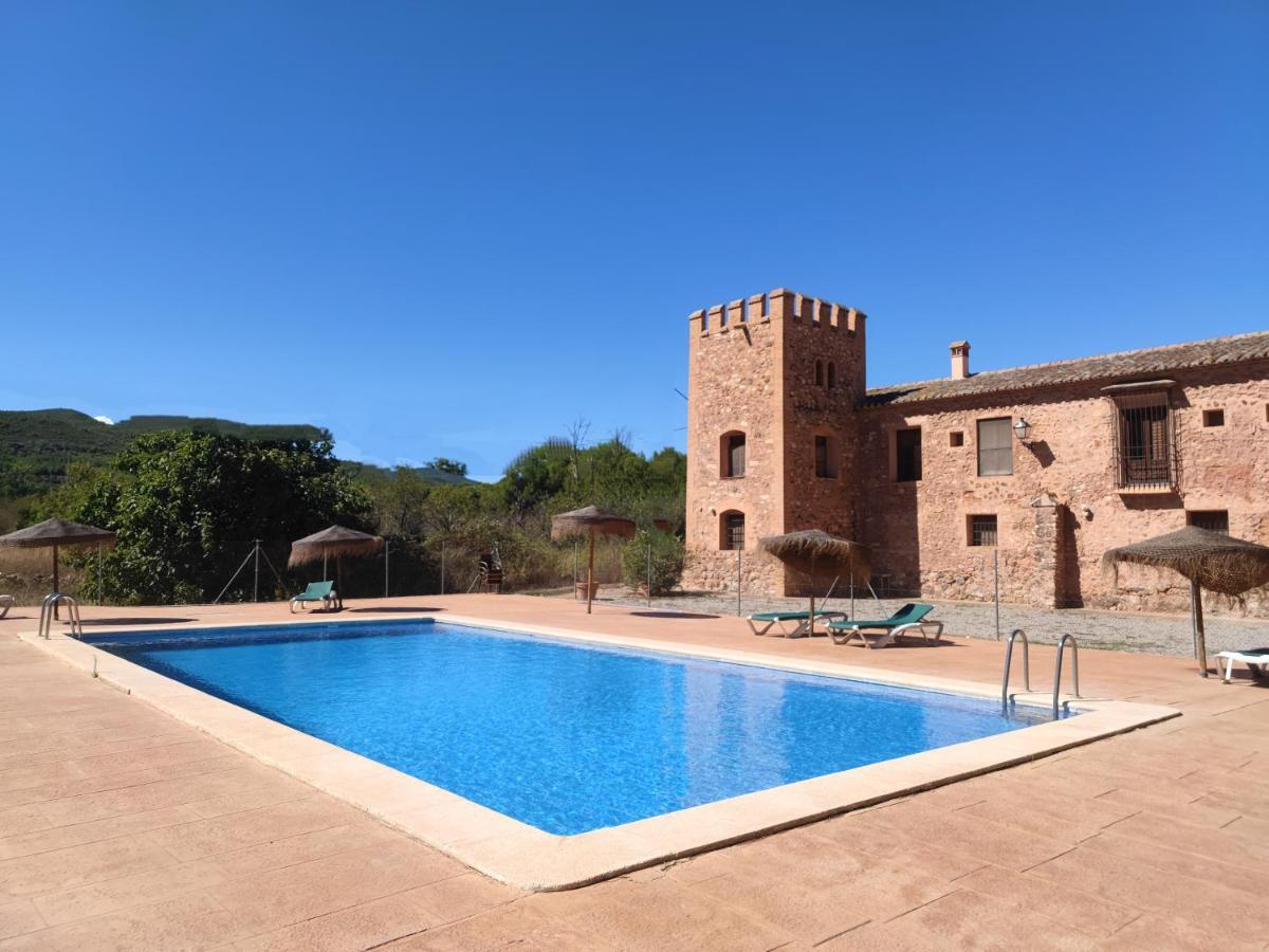 Masia De San Juan Casa Numero 1 En Castillo Con Piscina Y Aire Acondicionado Segorbe Exterior photo